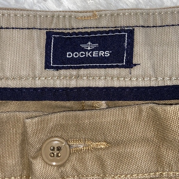 Dockers Tan Cotton Cargo Pants 38x32 - Picture 5 of 14